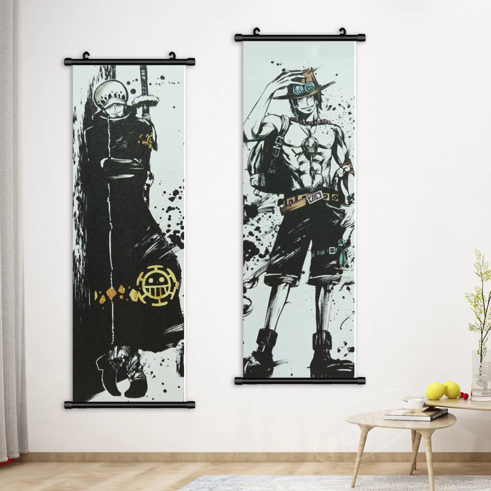 Домашнее украшение аниме подвесной плакат на холсте с изображением рассекающего