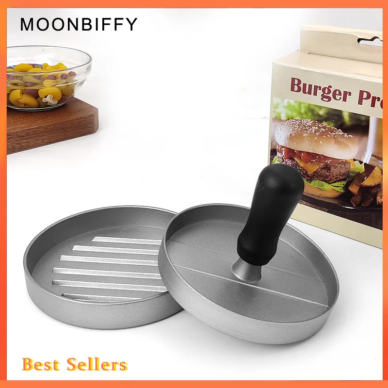 

Meat Press Non-stick Coating Patty Press Burger Press DIY Meat Press Mold Household Kitchen Utensils