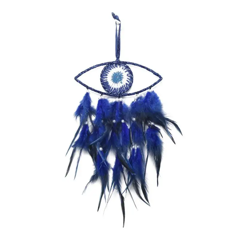 

S Dream Catcher Blue Handmade Dreamcatcher Decor For Wall Handmade Craft Room Ornament For Apartment Dorm Bedroom