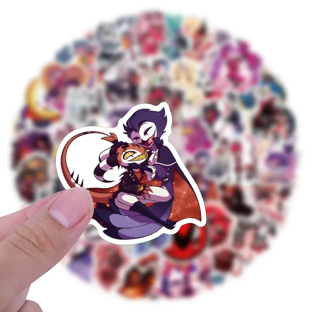 Наклейки в стиле американского аниме Helluva Boss 50/120 шт.