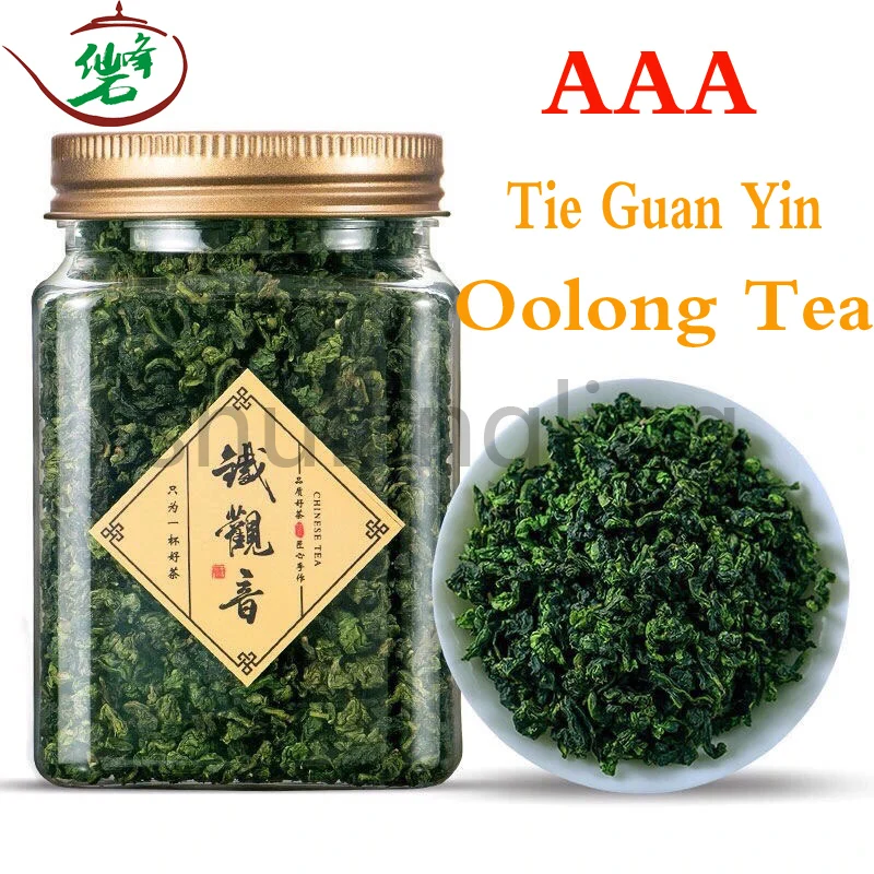 AnXi Tie Kuan Guan Yin Tea AAA China High Moutains Green Organic Oolong Tea without teapot Chinese TieGuanYin no tea pot