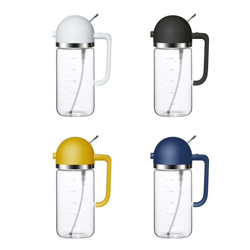 

Y9RE 2 in 1 Oil Spray Pouring Bottle Large Capacity Oil Dispenser Bottle Leak-free Cooking Oil Sprayer kitchen Gadgets