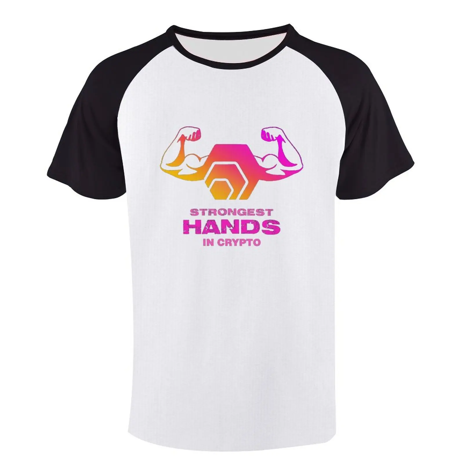

Short Sleeve Raglan T Cute HEX Crypto Currency Strongest Hands in Crypto T-shirts High Quality Campaign Leisure USA Size