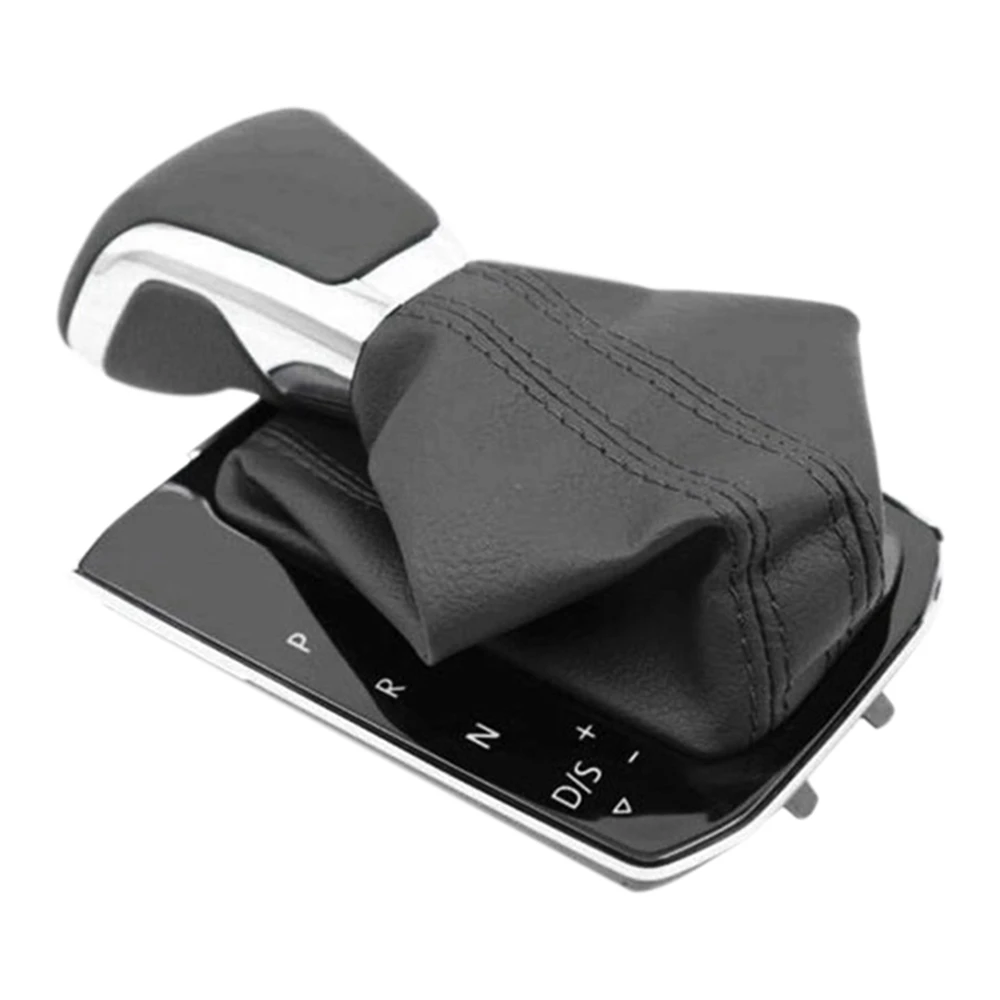 

5NG 713 203 5NG713203 Automatic Gear Stick Shift Lever Head Ball with Leather Boot Dust Cover Panel for Tiguan 17-19