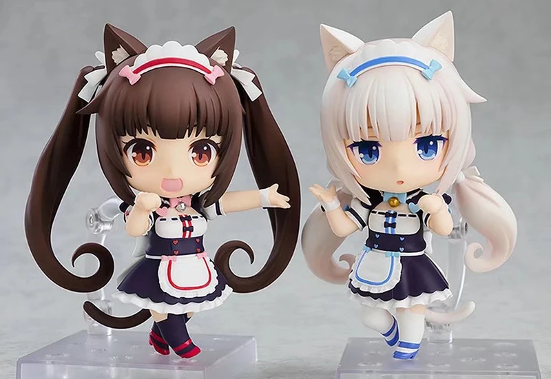 Nendoroid 1238 Nekopara Chocola 1248 Ванильная фигурка сменная Коллекционная модель лица игрушка