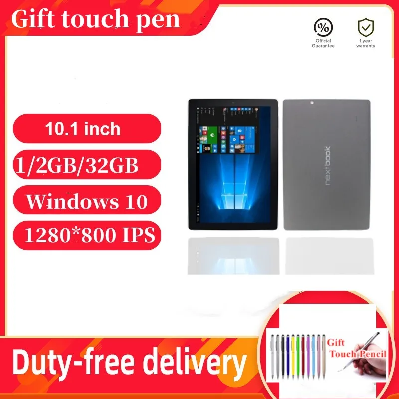 

Планшет с 10,1-дюймовым дисплеем, четырёхъядерным процессором Intel Atom (TM), ОЗУ 1/2 ГБ, ПЗУ 32 ГБ, 10,1x1280