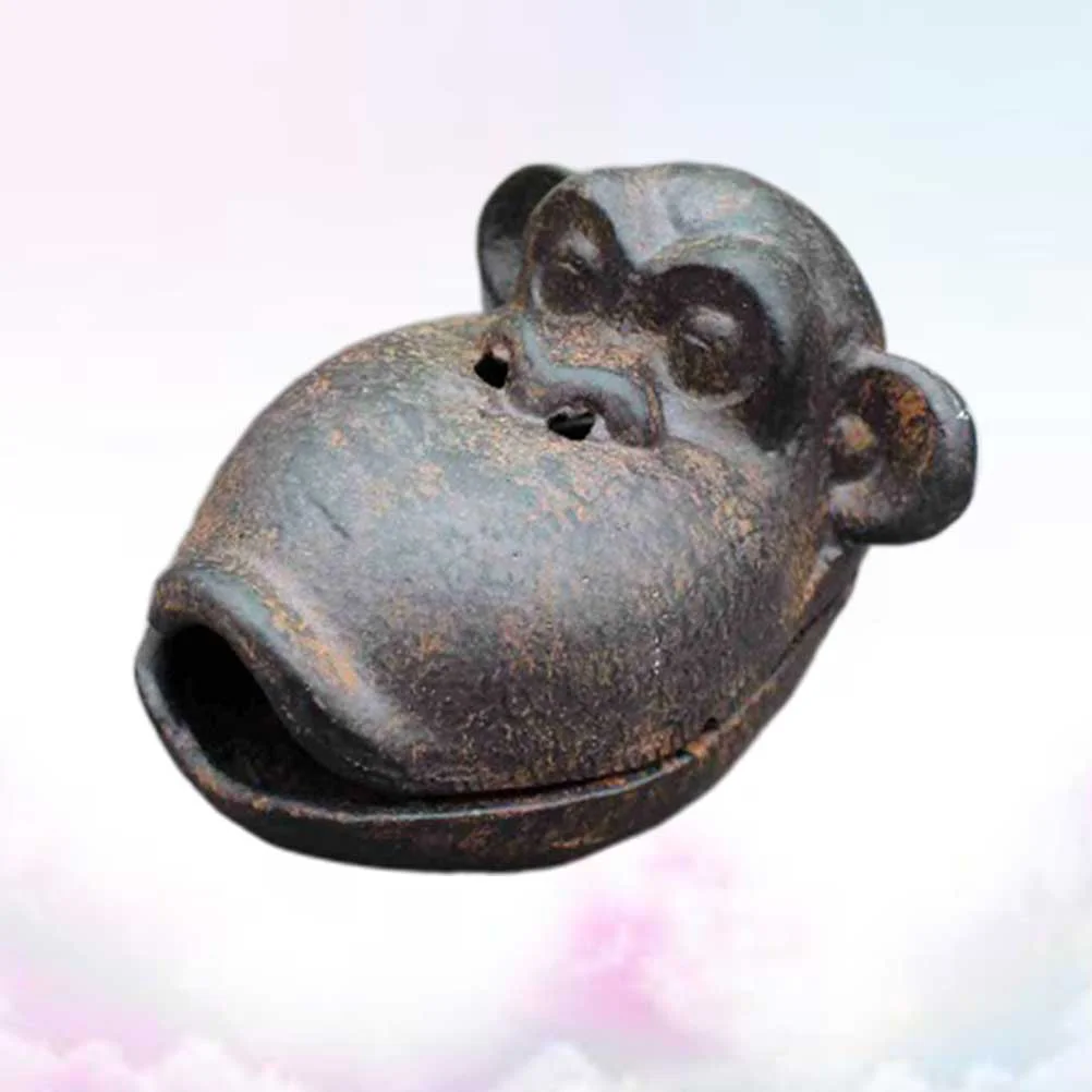 

Пепельница металлическая для табака, дизайнерская пепельница с рисунком гориллы, поднос для чайного столика, винтажное украшение для дома ...