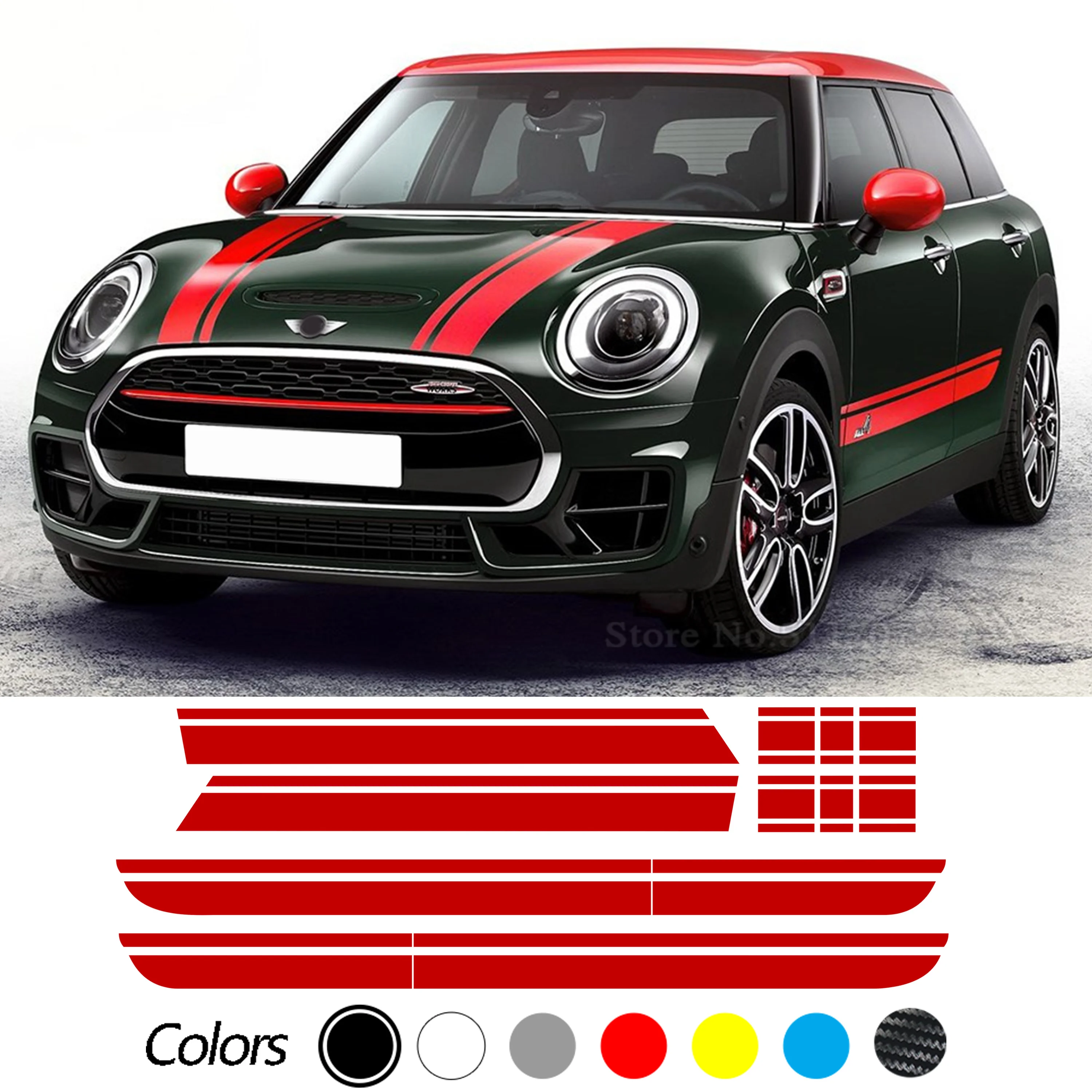 

Наклейка на мини-багажник F60 Cooper JCW