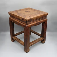 Old side table, chinese antique table, square stool, tea table, home decoration