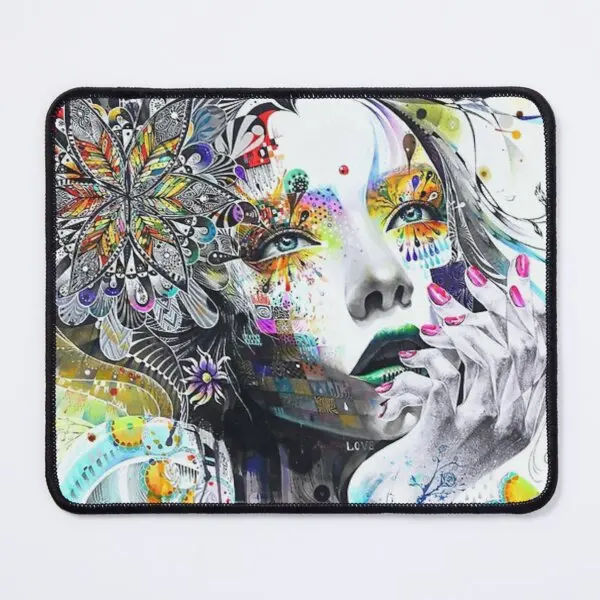 

Коврик для мыши с масляным рисунком граффити Banksy Urban Princess, коврик для мыши, компьютерный игровой коврик для ПК, игровой коврик с принтом, игро...