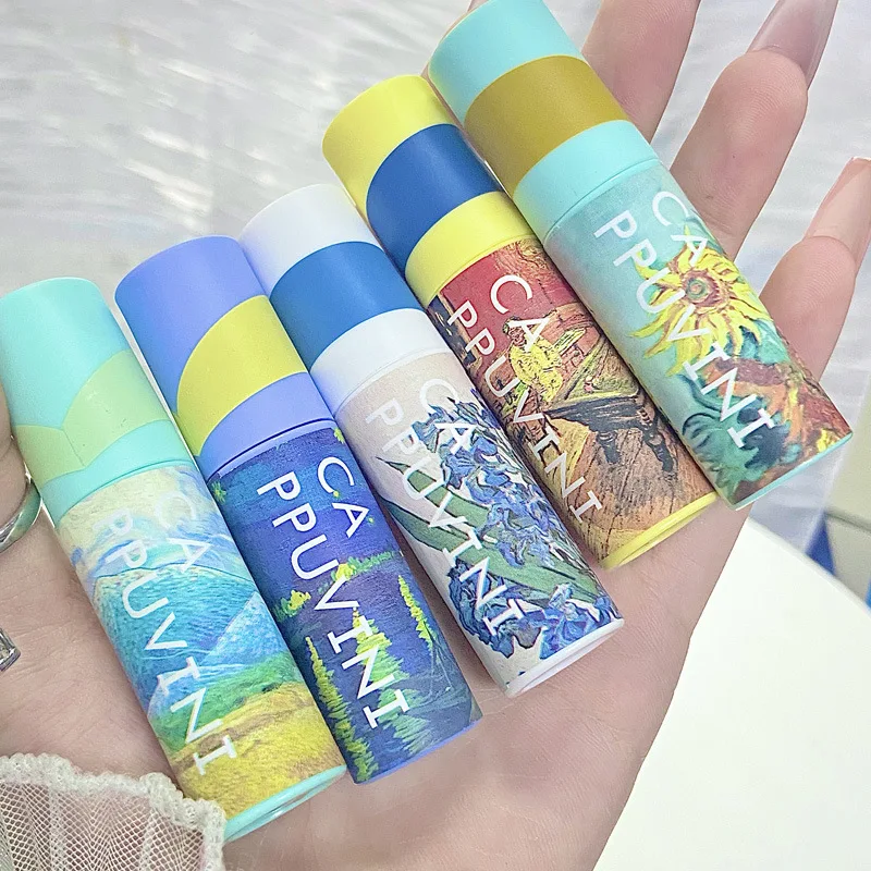 

Cappuvini Three-pack Set Artistic Sense Matte Lip Mud Lip Glaze Velvet Whitening Makeup Lip Gloss