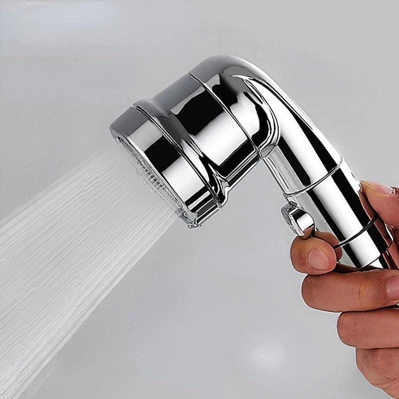 

Rainfall Filter Shower Head High Pressure Power Hygienic Shower Head Toilet Handle Hose Chuveiro Banheiro Bathroom Fixtures