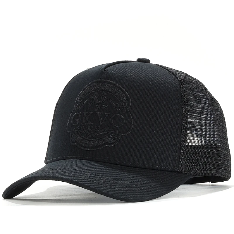 Бейсболка с большой головой для мужчин летняя дышащая сетчатая Кепка гольфа бега