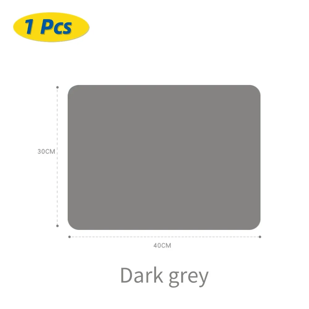 

НОВЫЙ цветной силиконовый водонепроницаемый коврик Molandi, настольный коврик, теплоизоляционный противоскользящий, моющийся, прочный для кухни, столовой