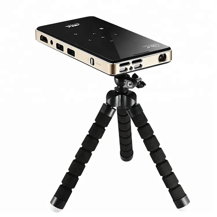 

Ultra HD Mobile Smart Android LED Projector 4K Pico Pocket Projector with Amlogic S905X Chip 4 Core CPU