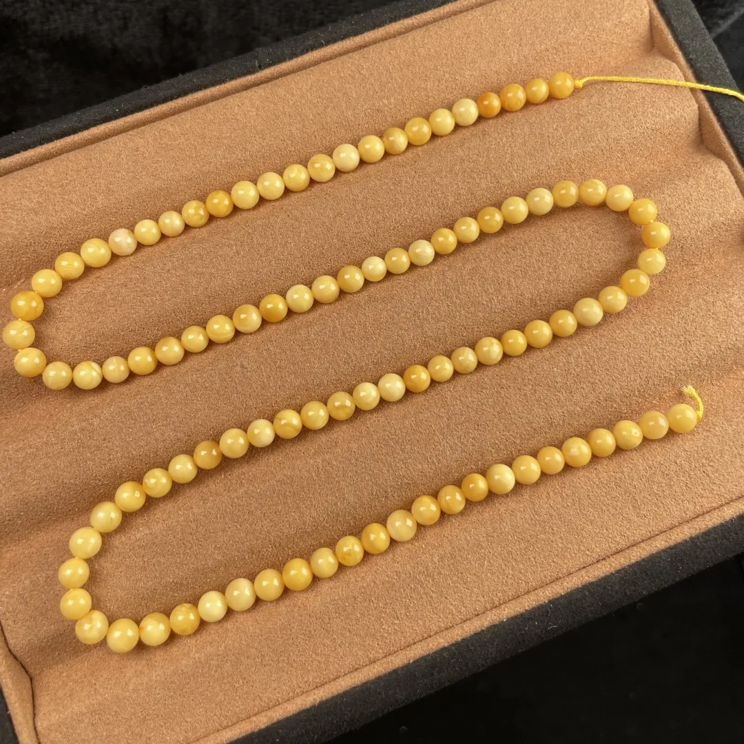 

4mm Natural Amber Beads For Jewelry Making Diy String Bracelet Beaded Necklace 100% Baltic Amber Round Loose Bead Accessories