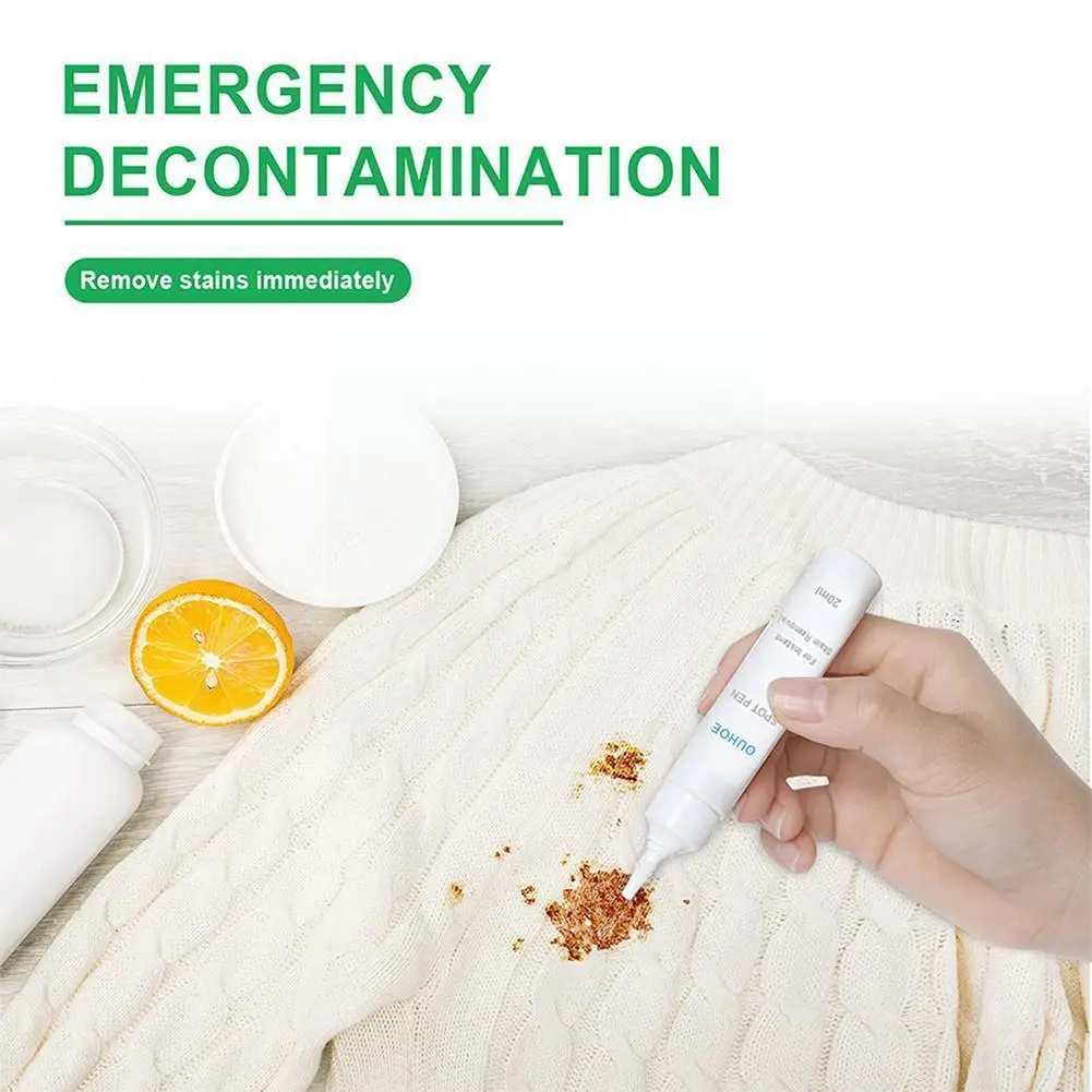 

20ml Home Cleaning Solution Multifunctional Clothes Agent Cleaning Clothes Remover Stain Dust Drop Rust Cleaner A8P9
