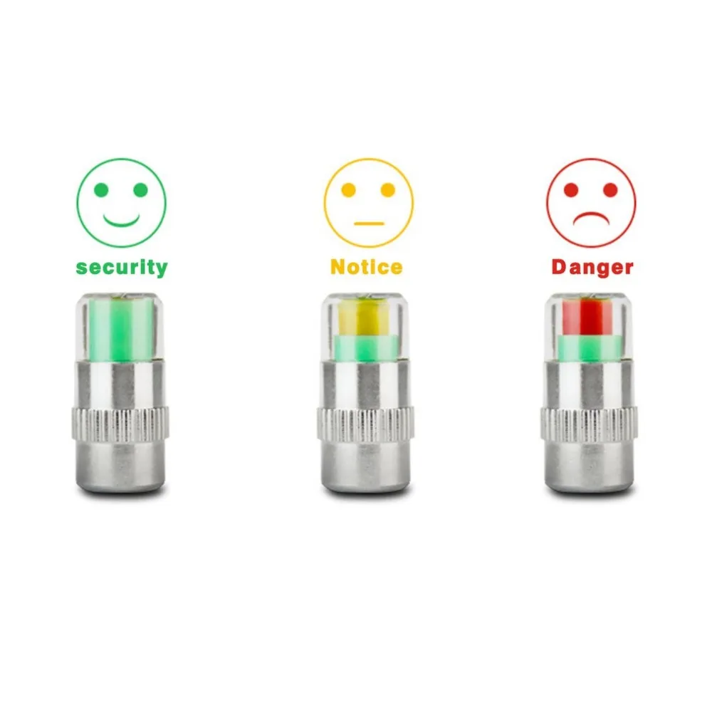 

4 шт., световой индикатор давления в шинах, бар, 36 фунтов на квадратный дюйм