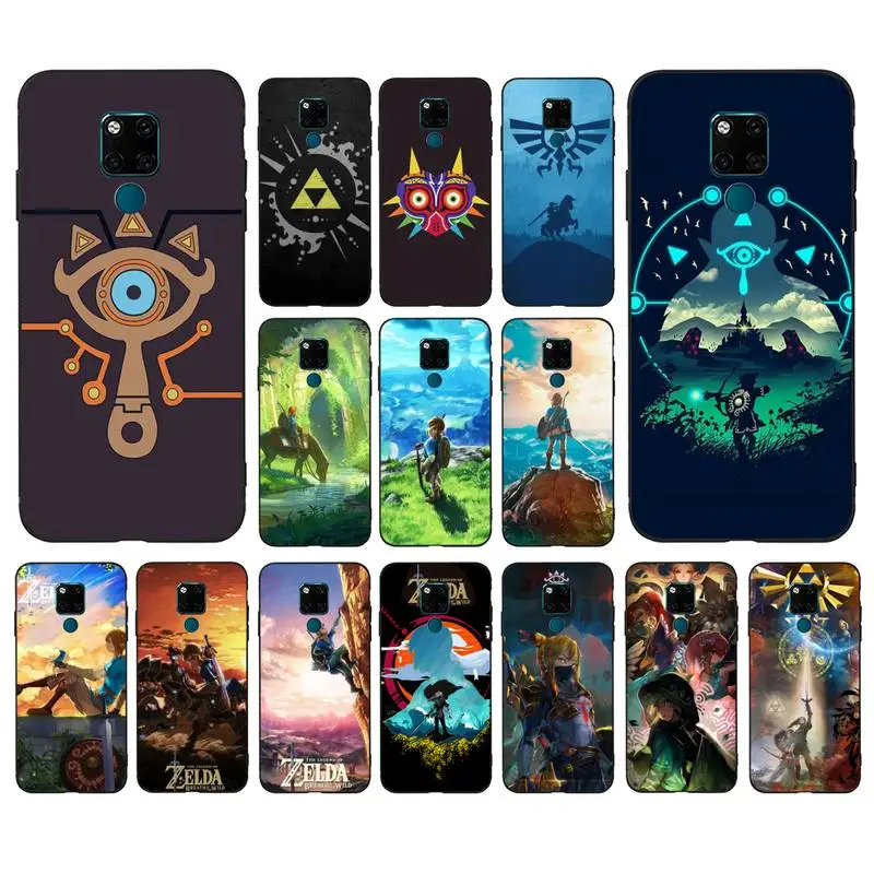 

BANDAI Legend Of Zelda Phone Case for Huawei Mate 20 10 9 40 30 lite pro X Nova 2 3i 7se