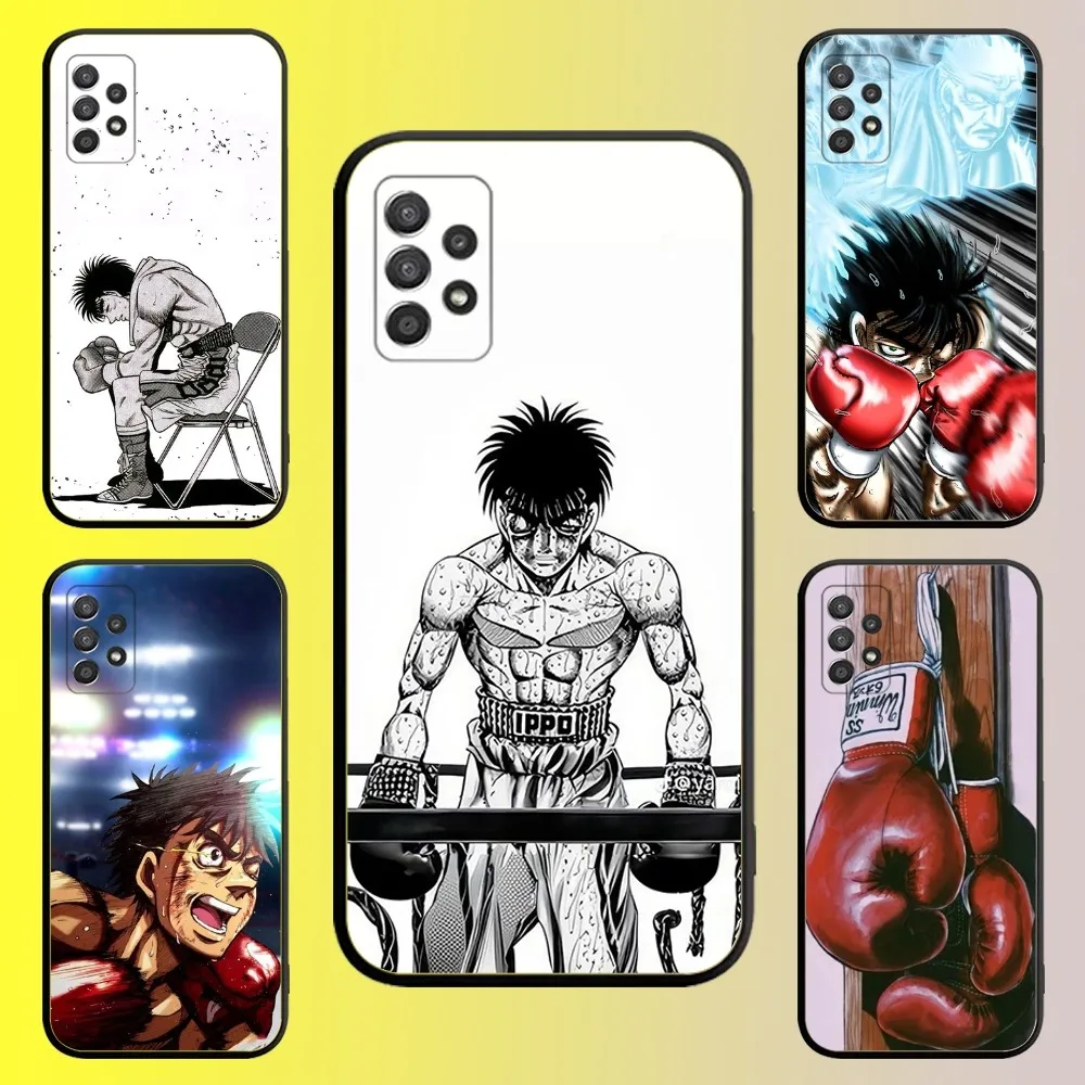 Boxing I-Ippo Makunouchi Phone Case For Samsung Galaxy A13 21s 22 31 32 52 53 71 80 91 Free shipping Soft Black Shell
