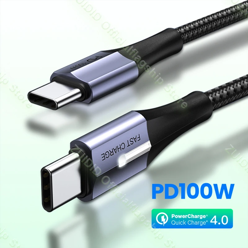 

Кабель USB Type-C на USB Type-C, 100 Вт