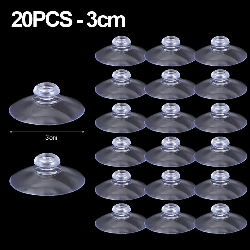 

Прозрачные присоски-крючки ПВХ