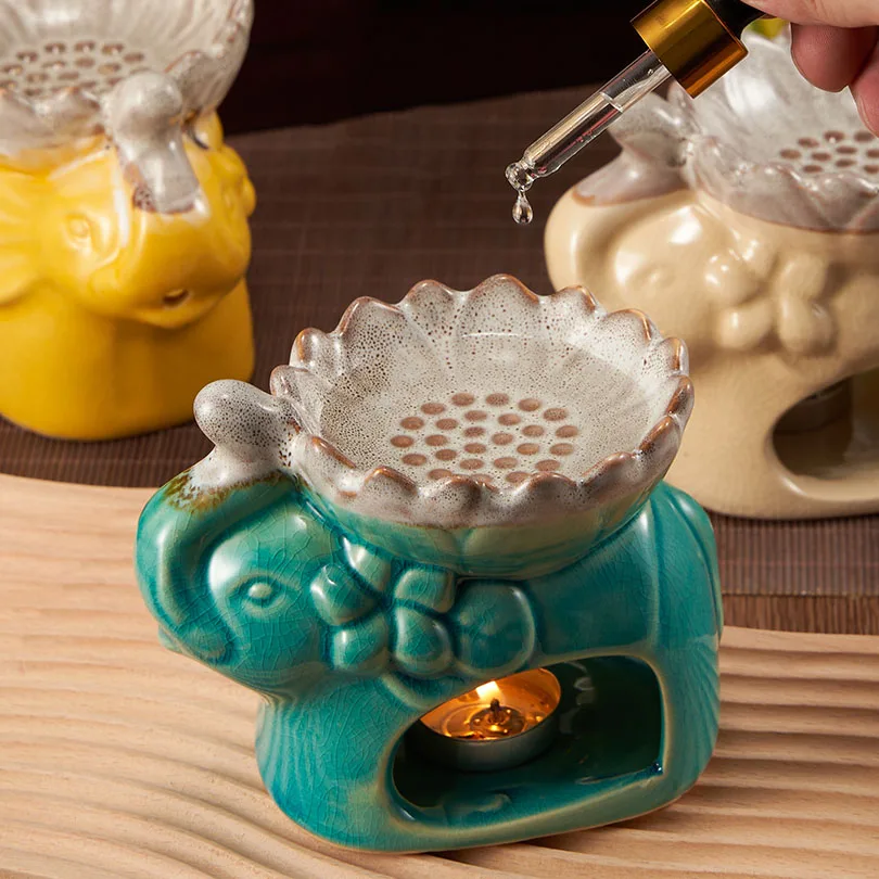 Ароматическая горелка для эфирного масла подсвечник чая воска ароматического