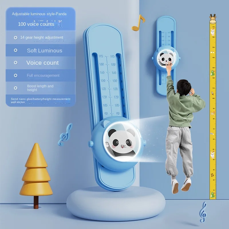 

Glowing Intelligent Voice Touch High Jump Counter Jump Booster Bounce Trainer Adjustable Children's Touch Height Device