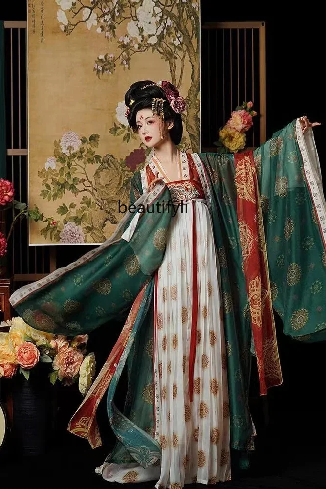 Нагрудная одежда Tang Princess Beizi Китайская традиционная Хань Женская фотография Тан