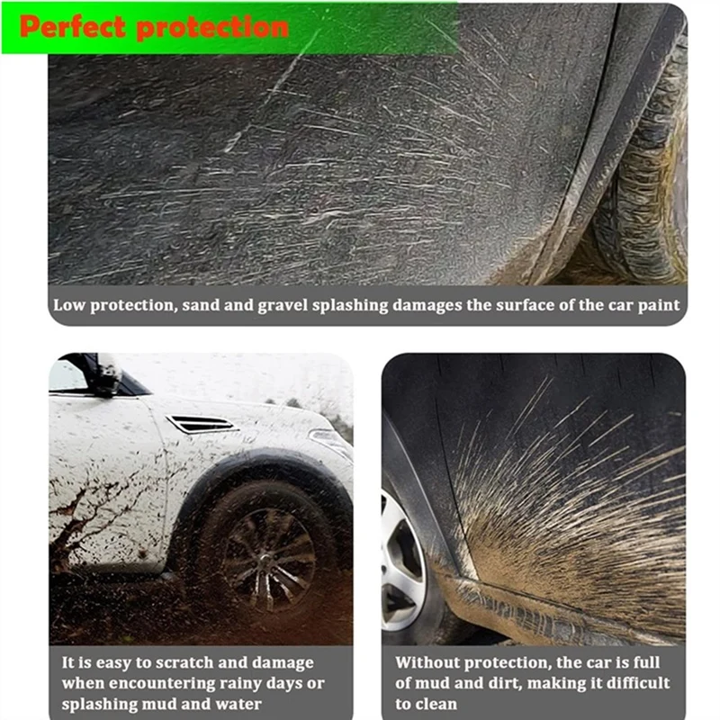 Обновленный компонент брызговиков для Tesla Model 3 Highland 2024 брызговики из ТПЭ + ПП