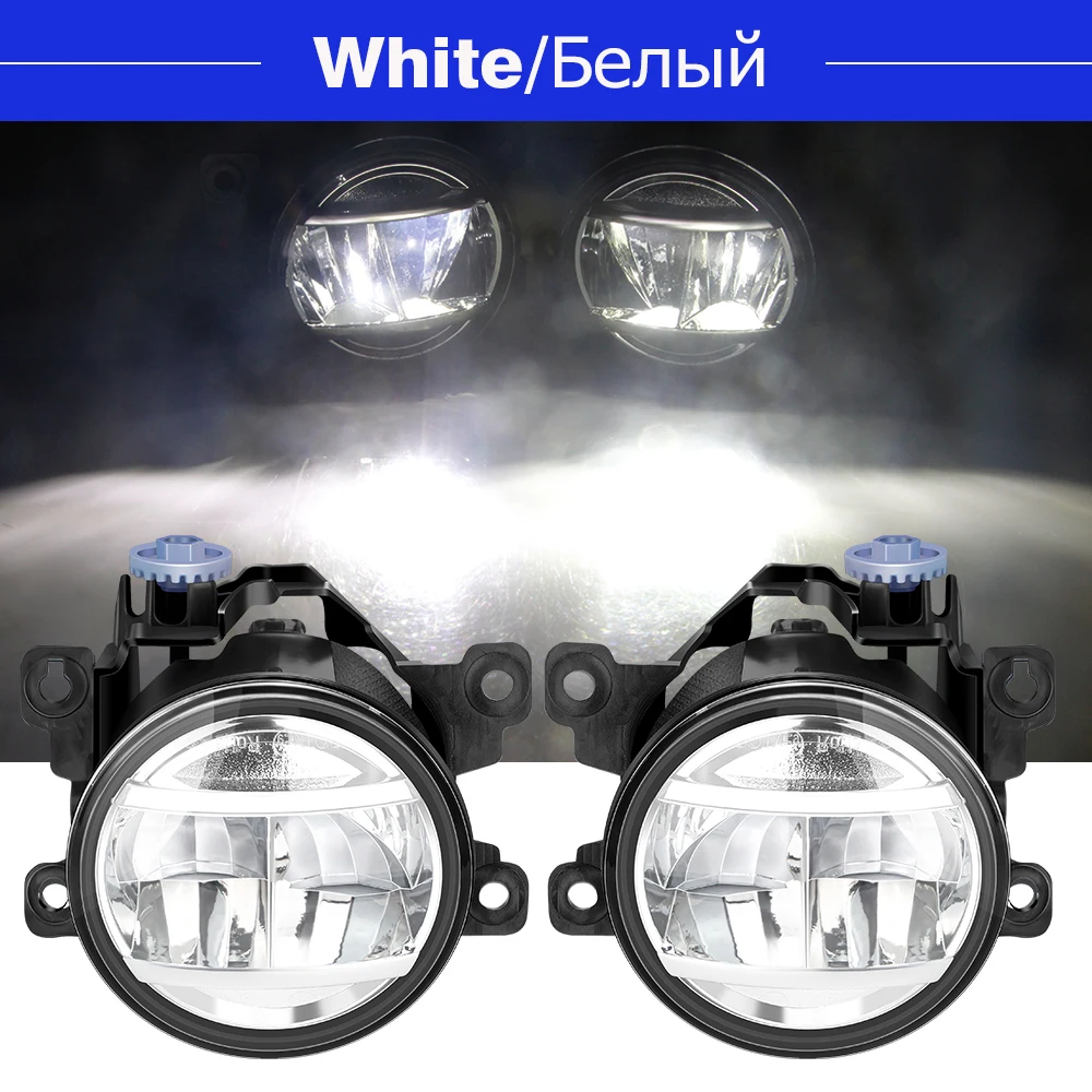 

Усовершенствосветодиодный светодиодная противотуманная фара в сборе для Renault Kadjar 2015-2022, 30 Вт, лм, 2 шт.