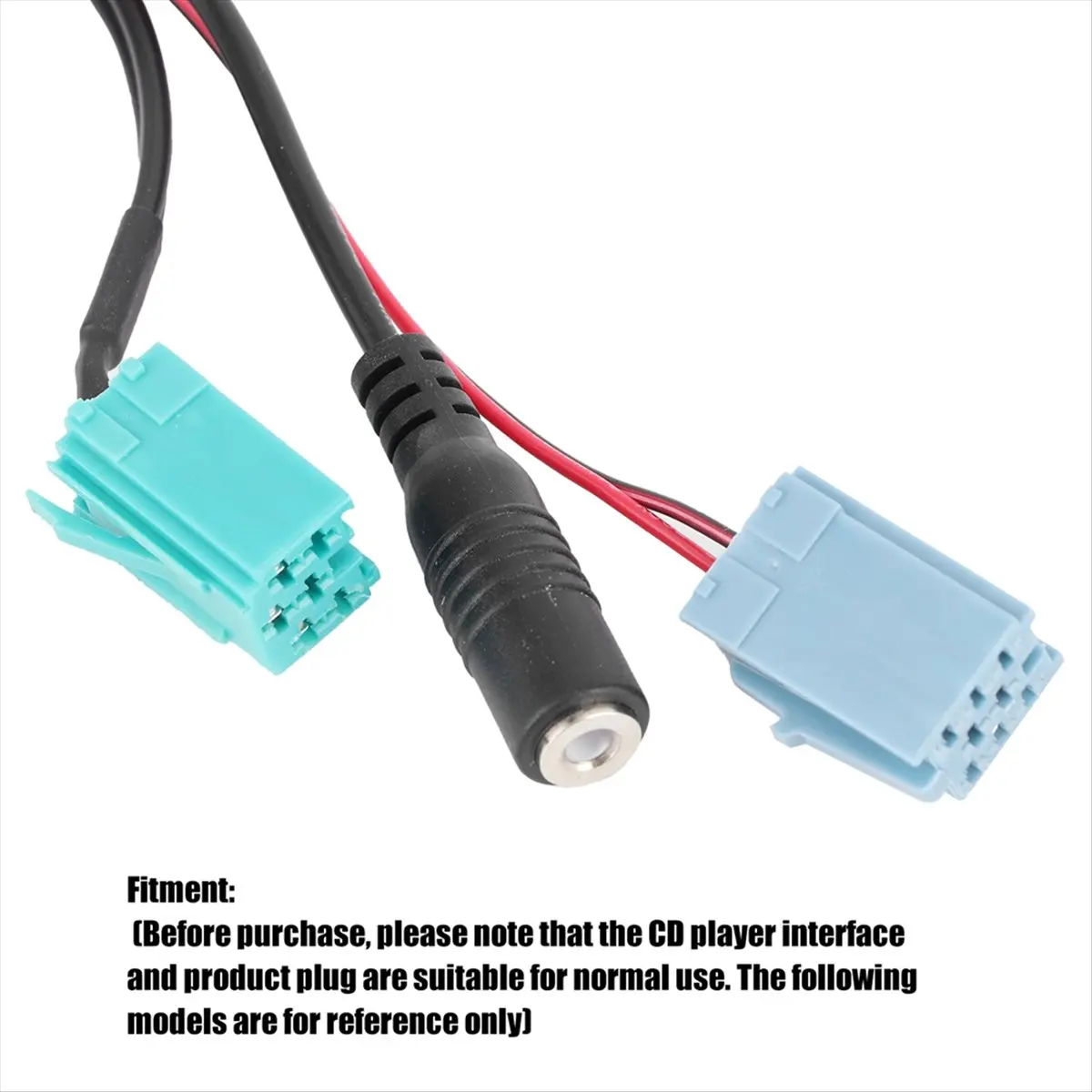 Фото 6-контактный Bluetooth-аудиокабель ABSY, автомобильный стереоадаптер AUX‑in с микрофоном, подходит для Renault Clio/Espace/Megane №4