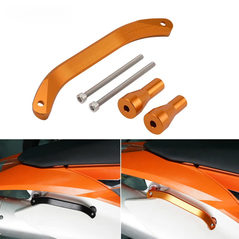 

Задний поручень мотоцикла для 125 200 250 300 350 400 450 500 EXC EXCF XC XCF XCW SX SXF 2017 2018 алюминий