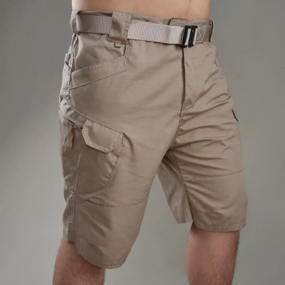 

Trendy Cargo Shorts Outdoor Thin Knee Length Shorts Thin Men Men Shorts for Daily Wear
