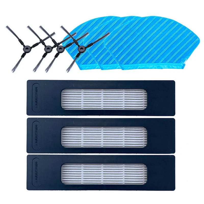 

For Midea M7 I10 M71CN Smart Home Appliance Accessories Spare Parts Hepa Filter Rag Side Brush Kit Sweeping Accessories