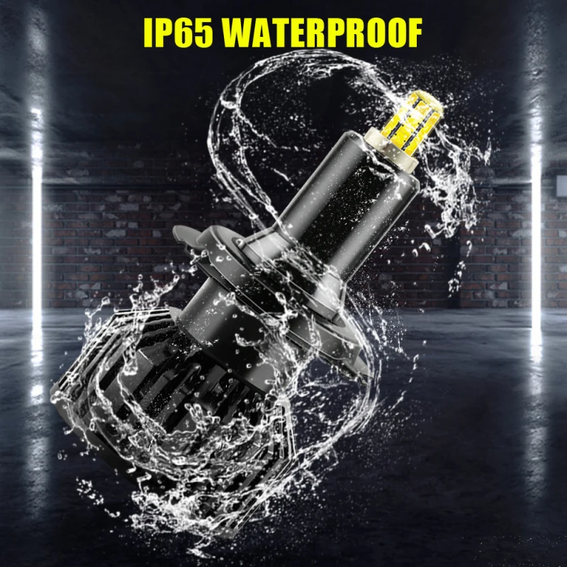 2 шт., автомобильные лампы для передних фар, 9005 лм