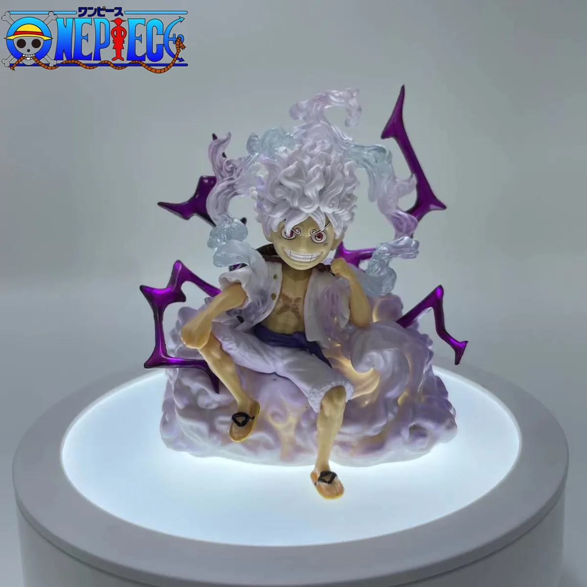 

Статуя Ника Луффи, сидящая одна штука, фигурка Ssr, Бонусная бомба, Игрушечная модель автомобиля, ПВХ, белая коробка, украшения, коллекционный подарок