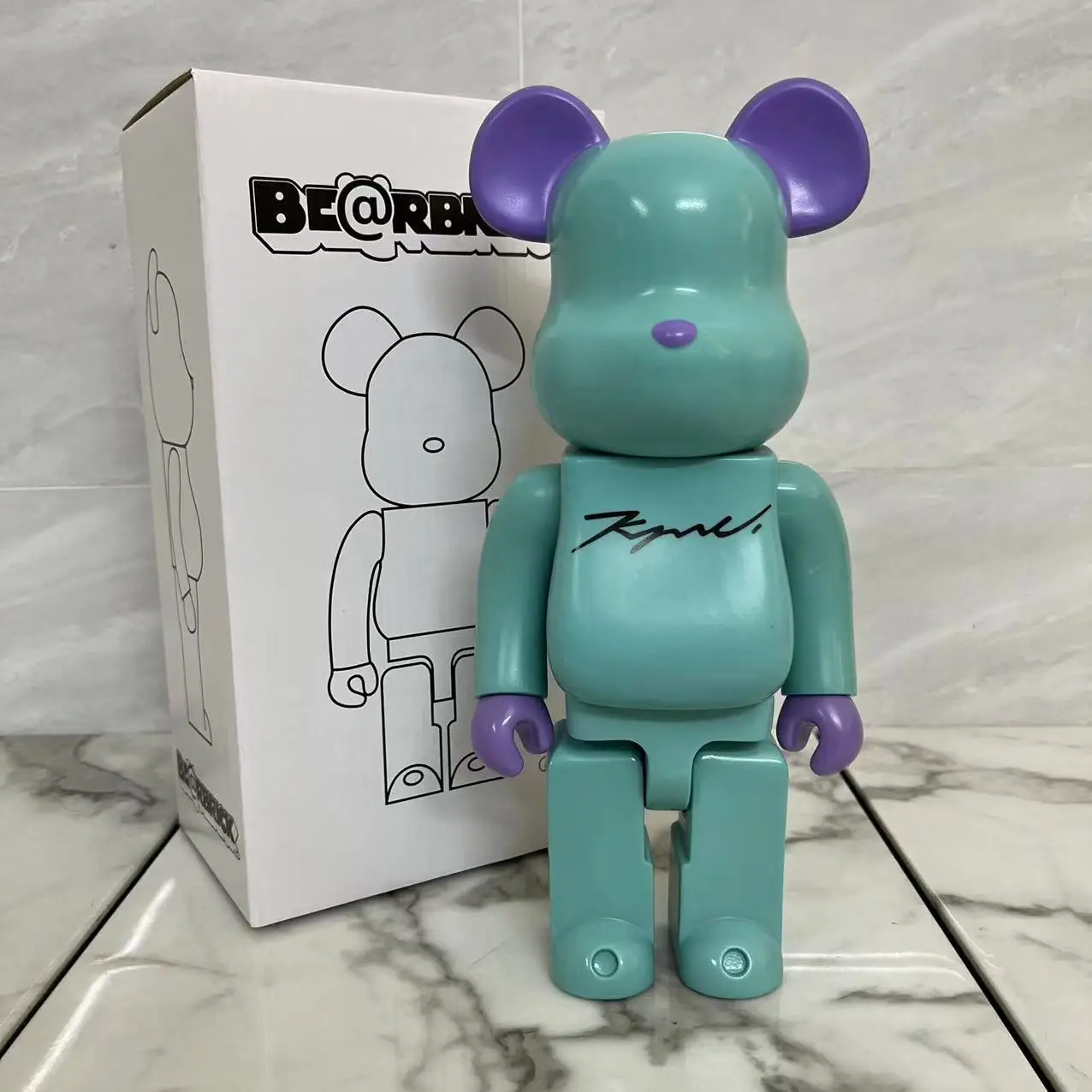 

BE@RBRICK Trendy Toys 400% 28cm PVC Anime Action Figures Kawaii Room Ornaments Home Decoration Bearbrick Bear Model Vinyl Dolls