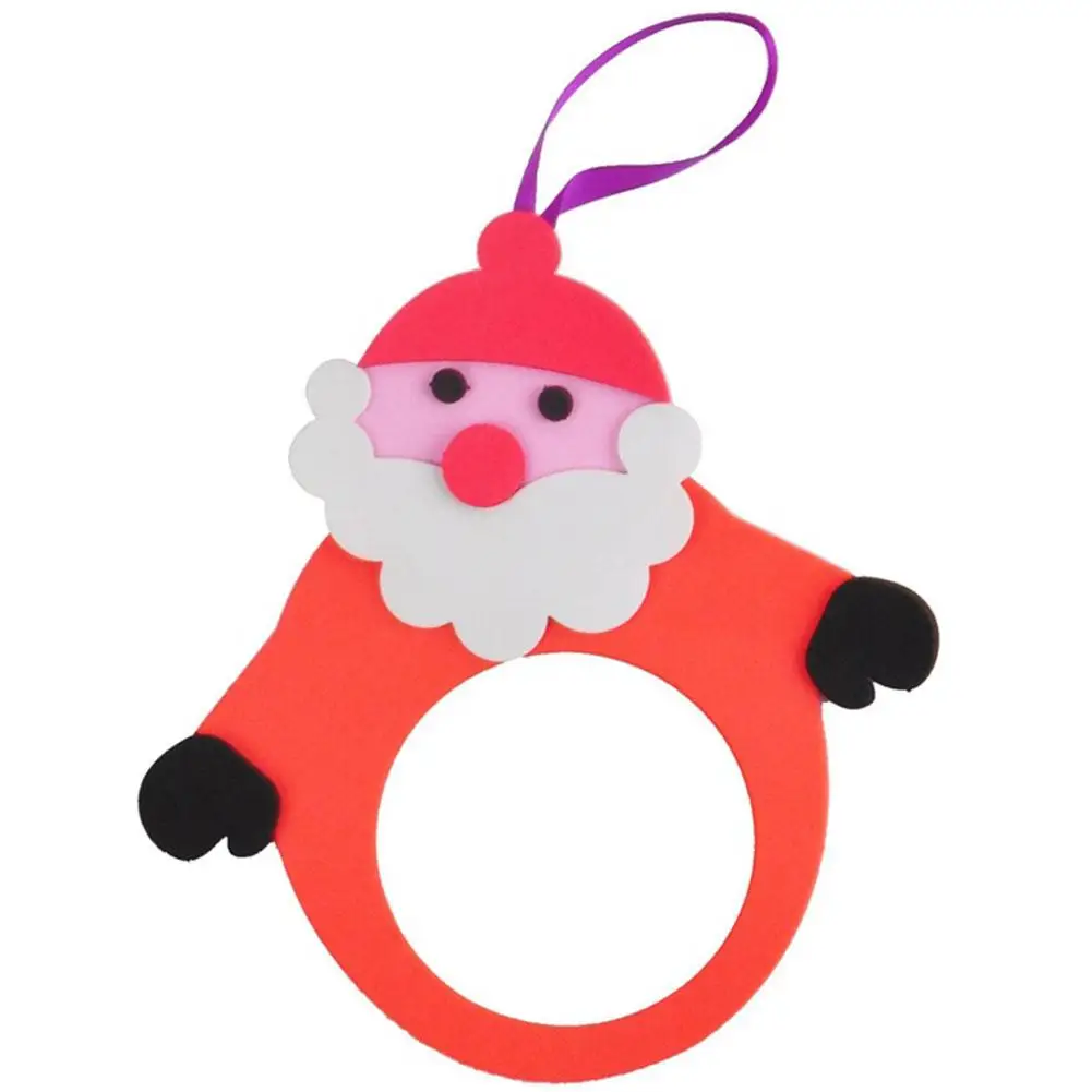 

Creative DIY Christmas Photo Stimulate Visual Development Added Interest Frame Kindergarten Handmade EVA Xmas Materials Kit