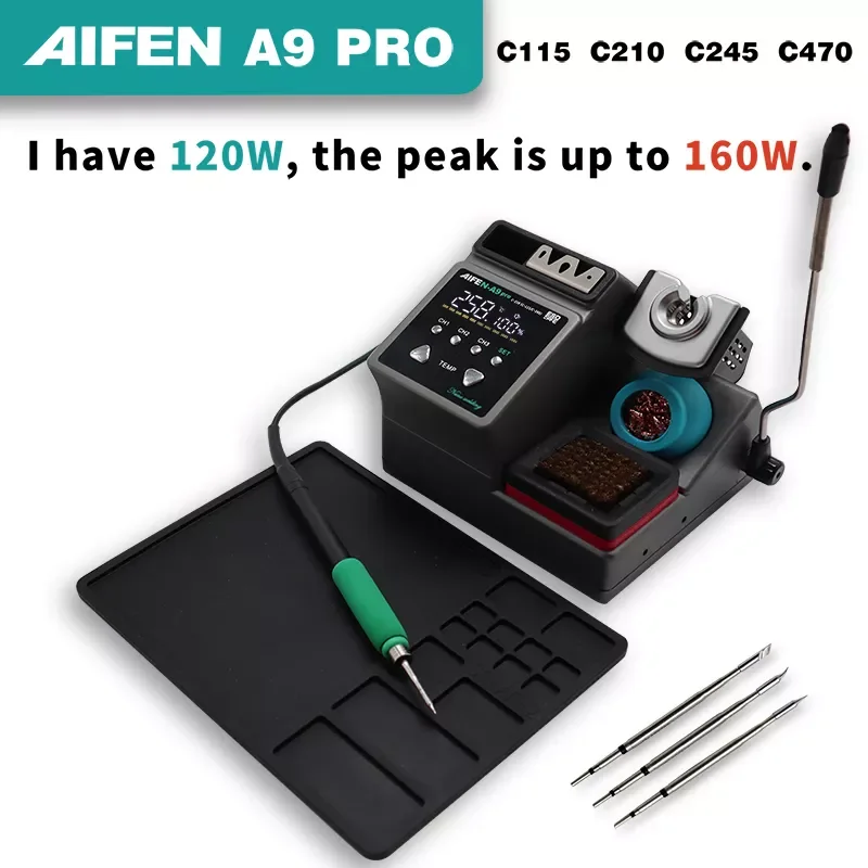 

AIFEN-станция для сварки intelligente A9PRO, совместимая с poignées C115/C210/C245, ремонт печатных плат BGA