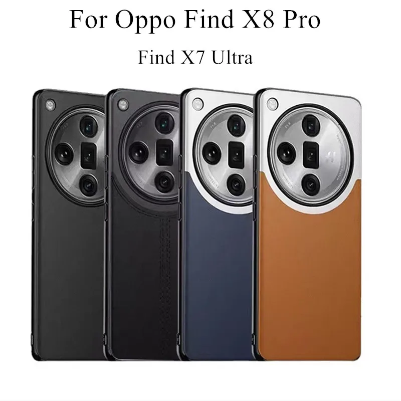 Кожаный чехол премиум-класса с геометрическим граффити для OPPO Find X8 Pro X7Ultra X6Pro