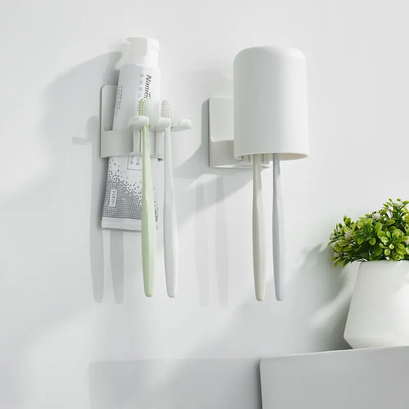 

Wash Mount Toothbrush Holder For Bathroom,Tooth Brush Stand For Electric Toothbrush,Toothpaste,Razor