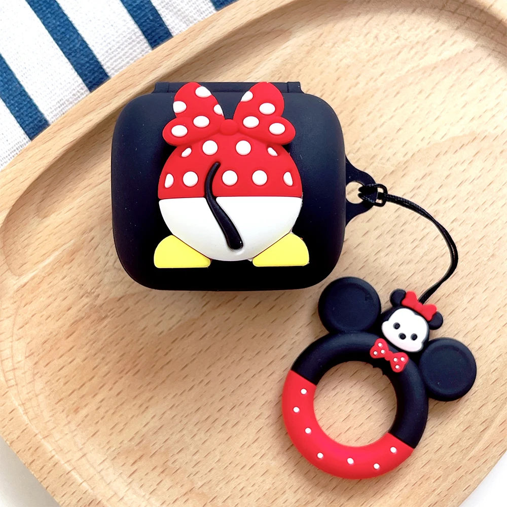 

Симпатичный мультяшный чехол для наушников Sony LinkBuds WF-L900, чехол TWS, Беспроводная Bluetooth-гарнитура, силиконовый чехол с кольцом на палец