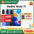 Глобальная версия смартфона Xiaomi Redmi Note 11, 64 ГБ128 ГБ, Восьмиядерный Snapdragon 680, 33 Вт Pro, быстрая зарядка, 50 МП, Quad Camera