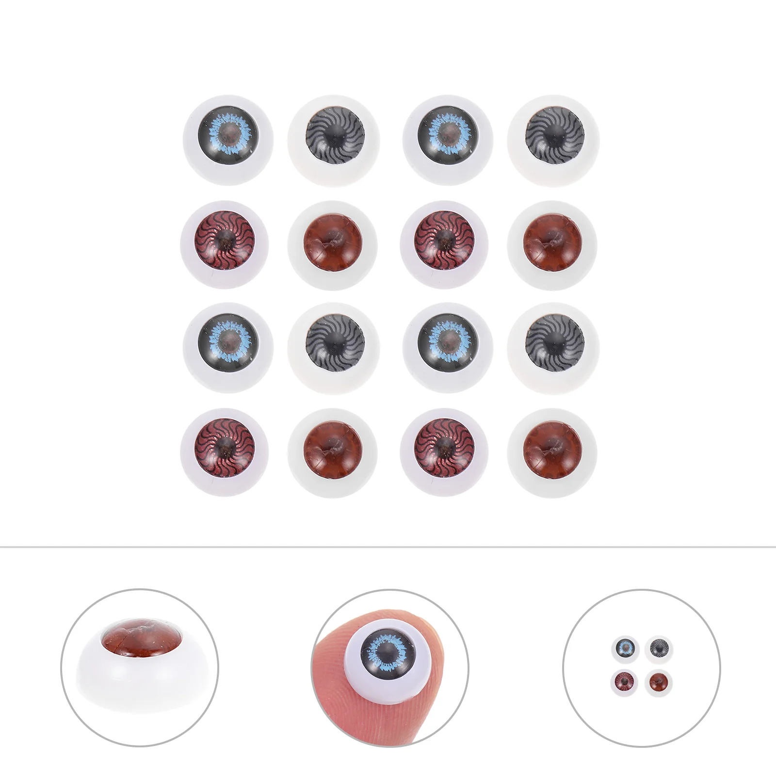

20 Pairs Eyeballs Party Supplies Trick or Treat Craft Supplies