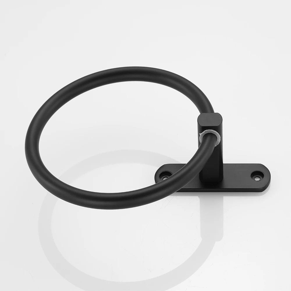 Алюминиевая настенная круглая вешалка для полотенец Круглый держатель Полка