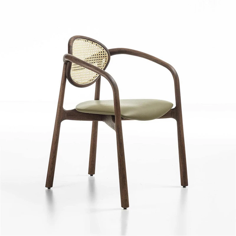 Hotel Tea Room Chair Home Ash Rattan Chair Style Dining Table And Chairs
