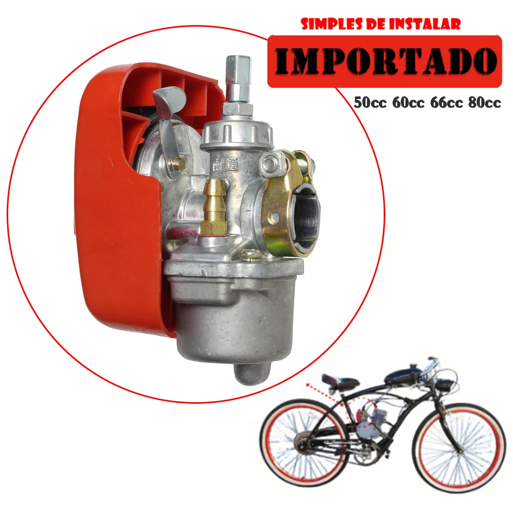 

2 Stroke Mosquito Bike Engine Carburetor With Air Filter For 48cc 49cc 50cc 60cc 66cc 80cc Atv Kart Carburetor Carb