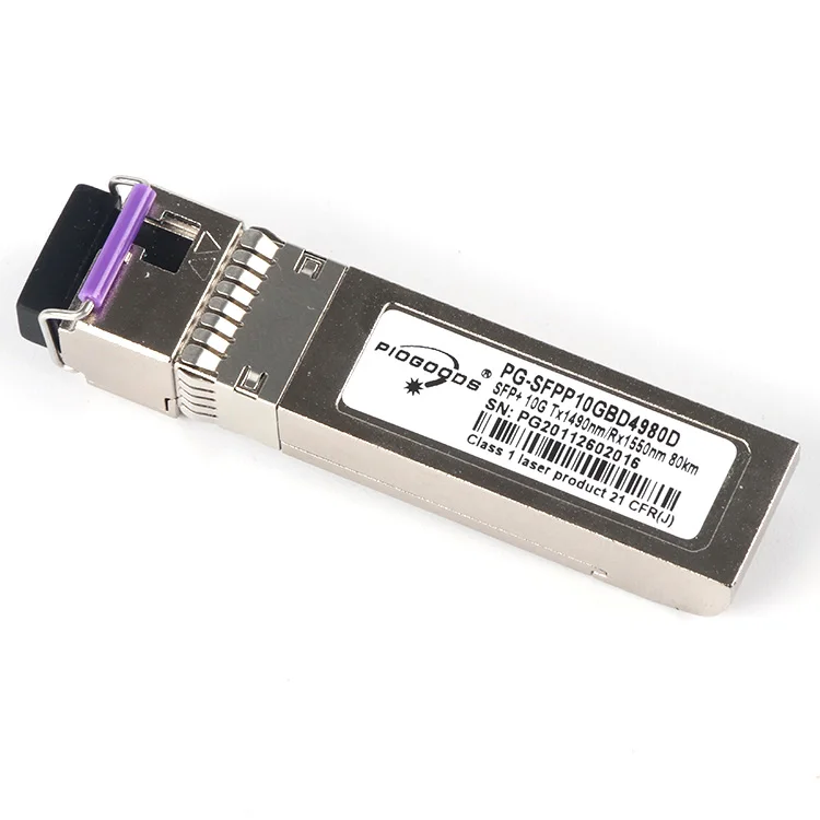 PG-SFPP10GBD4580D Расстояние 80 км 10G BiDi sfp-10g-zr Трансивер