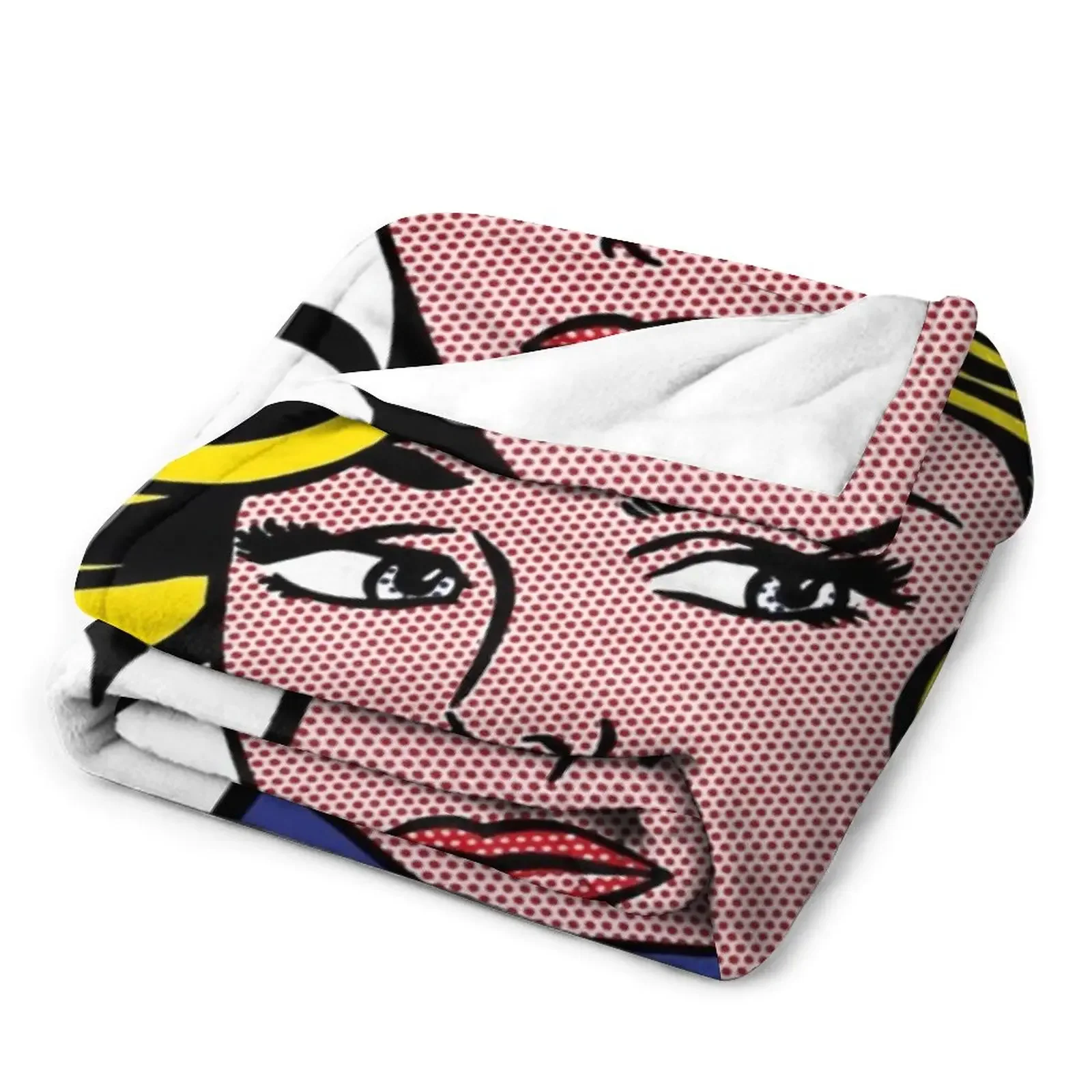 Полярное мягкое Клетчатое одеяло в стиле поп-арт